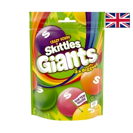 Skittles Giants Crazy Sours 132g