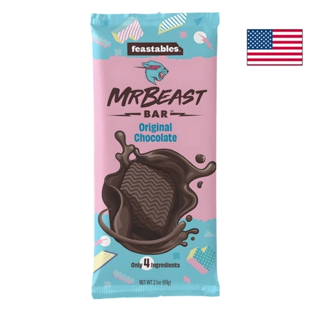 MrBeast Feastables Bar Original Chocolate 60g