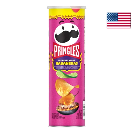 Pringles Las Meras Meras Habaneras 158g