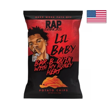 Rap Snacks Lil Baby Hot Honey Bar-b-quin 71g