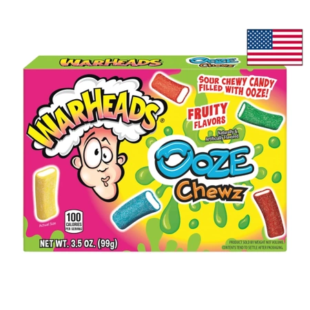 Warheads Ooze Chewz 99g