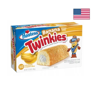 Ciastka z Nadzieniem Bananowym Hostess Twinkies 385g