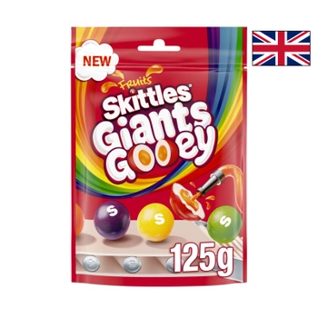 Skittles Giants Gooey Fruits 125g