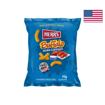 Herr's Buffalo Blue Cheese Curls 113g