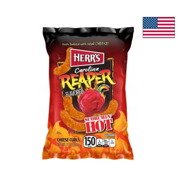 Herr's Carolina Reaper Curls 28,4g