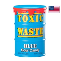 Toxic Waste Sour Candy Drum Blue 42g