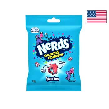 Nerds Gummy Clusters Very Berry 113g