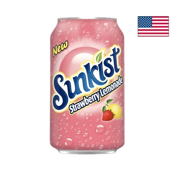 Sunkist Strawberry Lemonade 355ml